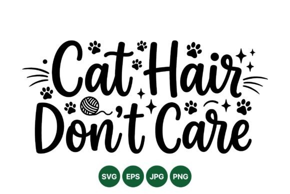 Cat Hair Funny SVG Design Review for Real Embroidery Projects