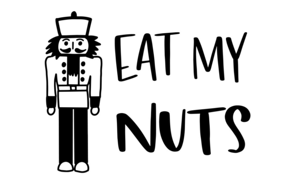 Eat My Nuts: A Designer’s Honest Take on Holiday Embroidery Humor