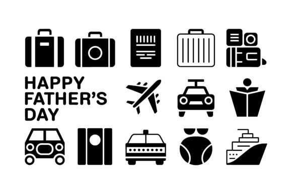 h1Father s Day Travel Vector Silhouette Set Review/h1