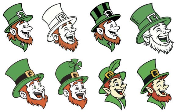 Irish Leprechaun Faces St Patrick’s Day Review