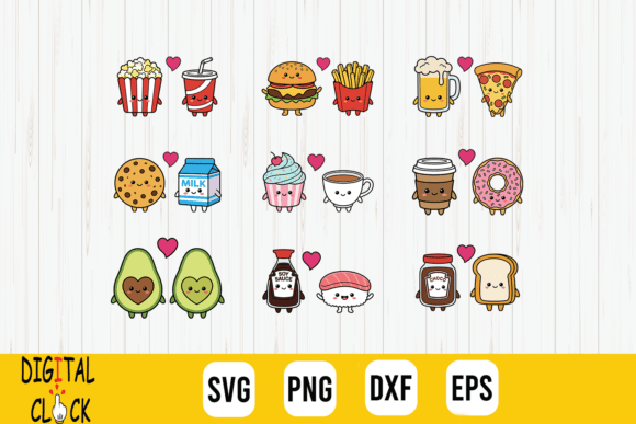 Kawaii Food Clipart Bundle: Embroidery Review