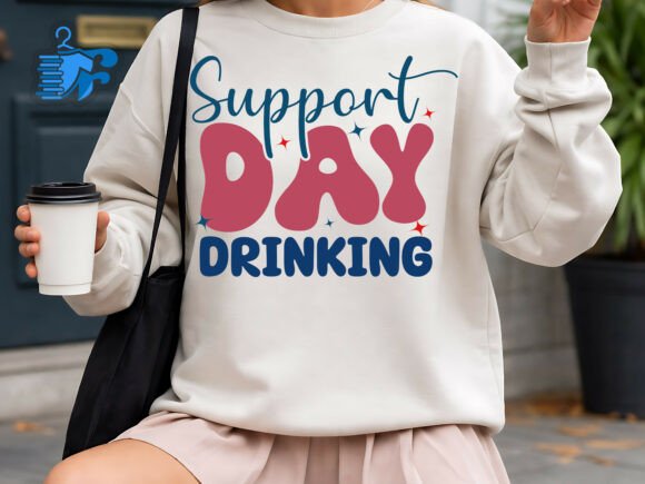 Support Day Drinking Funny SVG Review for Embroidery & Craft Projects